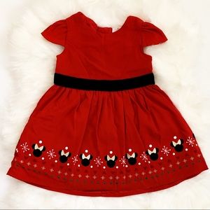 Disney Red Holiday Dress
